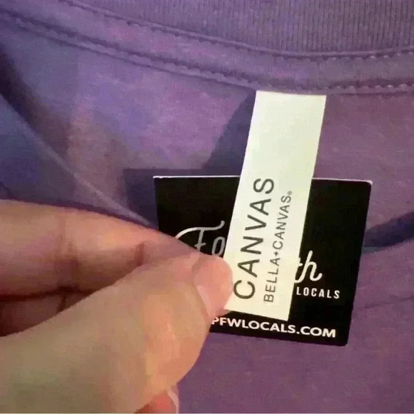 TCU Horned Frogs Riff Ram Bah Zoo Fort Worth Locals Graphic Tee Unisex M NWT - Picture 5 of 6